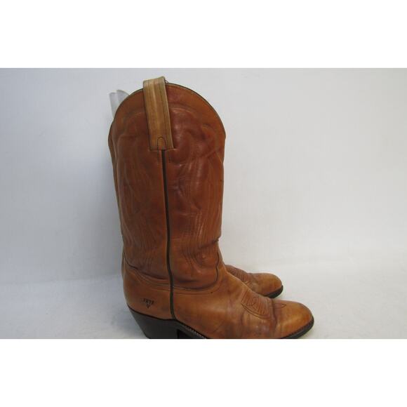Frye Mens Size 10.5 D Brown All Leather Western Cowboy Boots main image 8